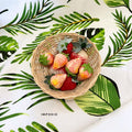 IMPODIO Tropical Napkin – kain kanvas props foto - close up
