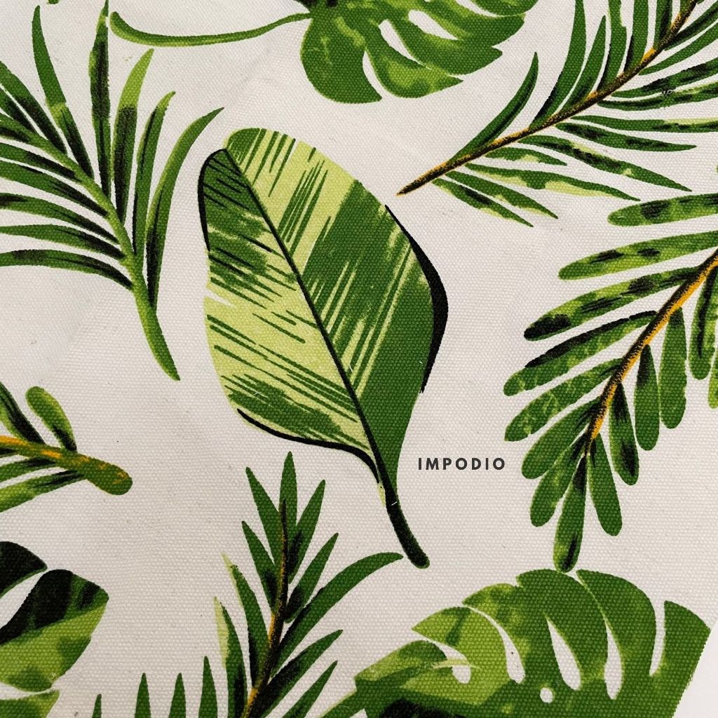 IMPODIO Tropical Napkin /kain kanvas props foto