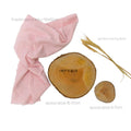 IMPODIO Set Korean Aesthetic props foto kayu wood slice tatakan foto - detail produk
