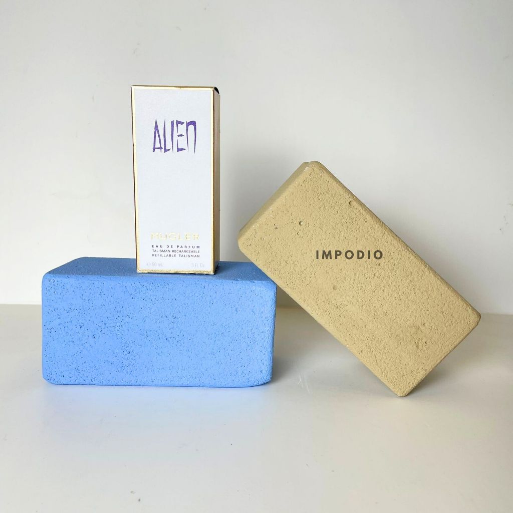 IMPODIO Concrete XL Stone Batu New Color - Properti Foto Aesthetic