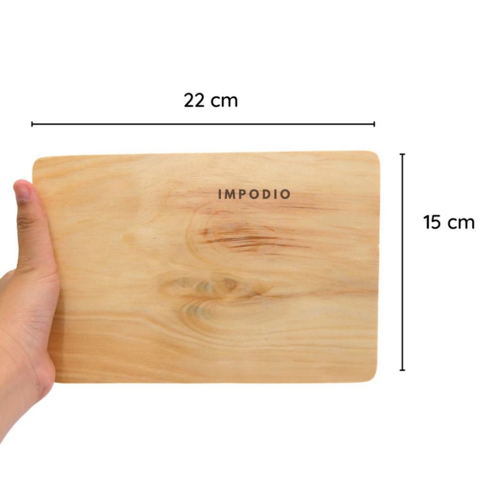 IMPODIO SET Talenan Aesthetic props foto kayu styling tatakan photo