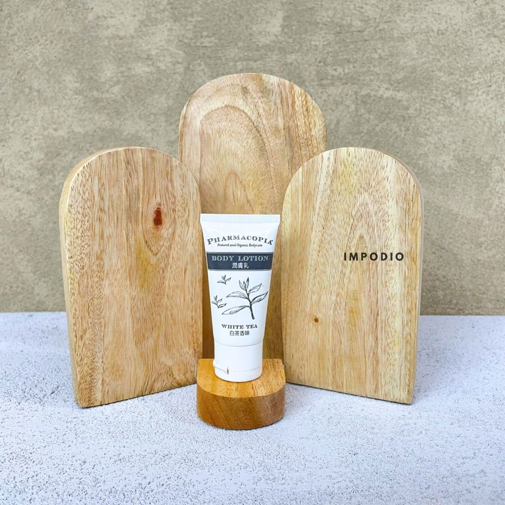 IMPODIO Arch Kayu solid Aesthetic 2 ukuran - Wooden Props Foto