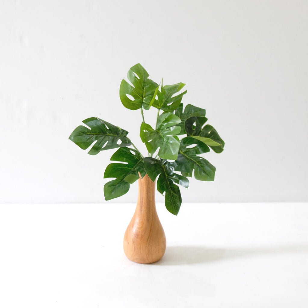 Paket Vas Bunga kayu IMPODIO/Dekorasi meja ruang tamu