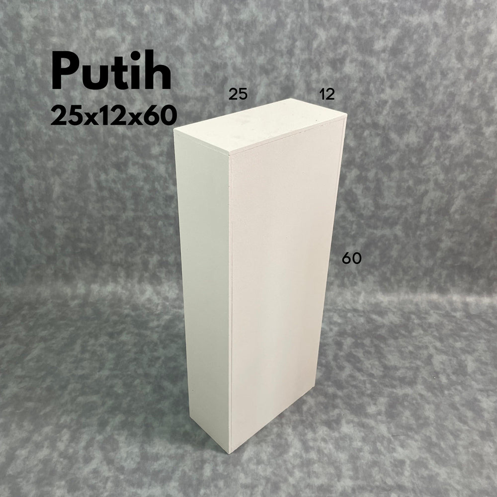IMPODIO Podium foto product / showcase product ukuran 25 x 15 x 40cm - Properti foto studio