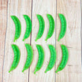 IMPODIO Kacang Kapri Palsu Artificial – Fake Peas Properti Foto Produk - close up