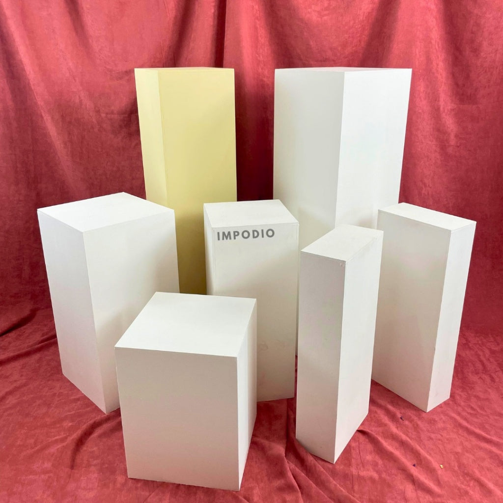 IMPODIO Podium Balok Kayu Extra Large - Props Foto Studio Display Produk