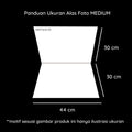 IMPODIO Alas foto lipat Warna Pastel – background - background putih