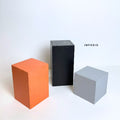 IMPODIO Podium Mini Kotak Kayu MDF - Props Foto Produk Estetik Berbagai Ukuran & Warna - Alas Display Fotografi Makanan Kosmetik UMKM