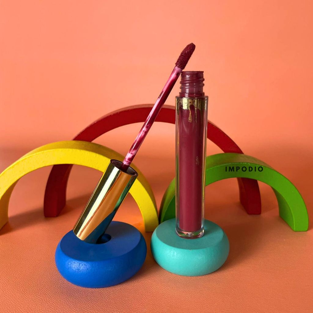 Kayu Warna warni bentuk Arch - donut - geometry -  props foto / decoration