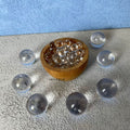IMPODIO Es Batu Bulat Bola - Ice Ball Four Ball Artificial Props foto - tampak samping
