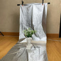IMPODIO Kain Background Silver Reflektif - Backdrop Foto Produk - packaging