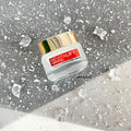 IMPODIO Kain Tille Snow Sprinkle Background Foto Produk