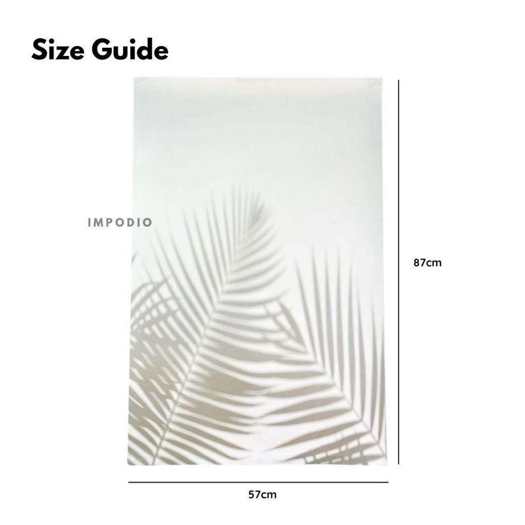 IMPODIO Background Paper Waterproof 2 Sisi Uk 57x87cm - Backdrop Gulung Fotografi