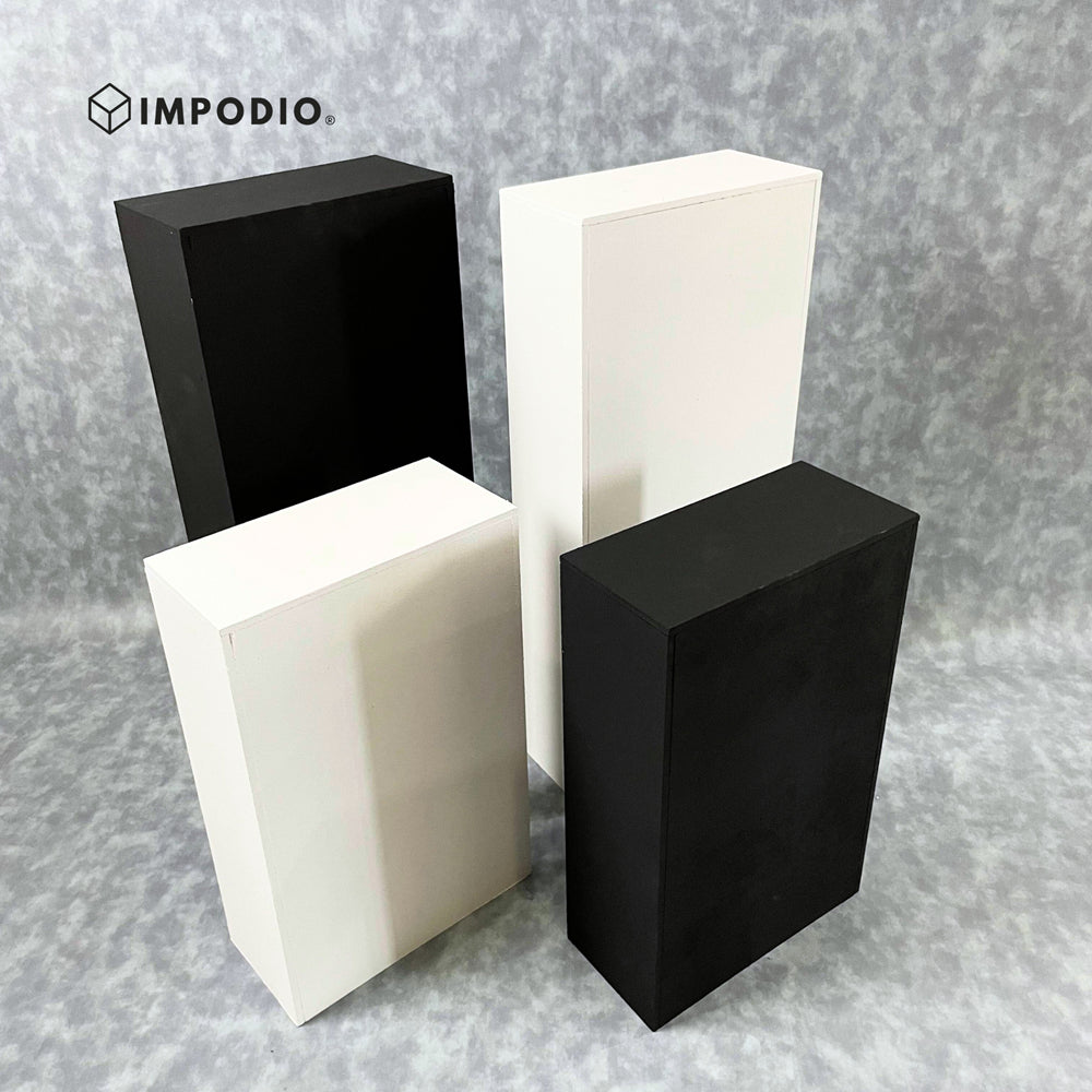 IMPODIO Podium foto product / showcase product ukuran 25 x 15 x 40cm - Properti foto studio