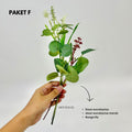 IMPODIO Paket Bunga dan Daun Palsu Artificial – Fake Leaf and Flower - foto 11