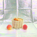 IMPODIO Kain Reflektif Hologram 50x70cm - alas props foto - background putih