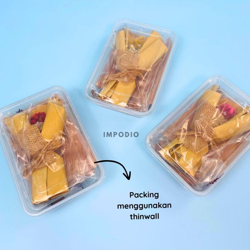 IMPODIO Paket Flora Dried Flower and Leaf - Set Rustic Bunga Daun Kering Dekorasi Props Foto Produk