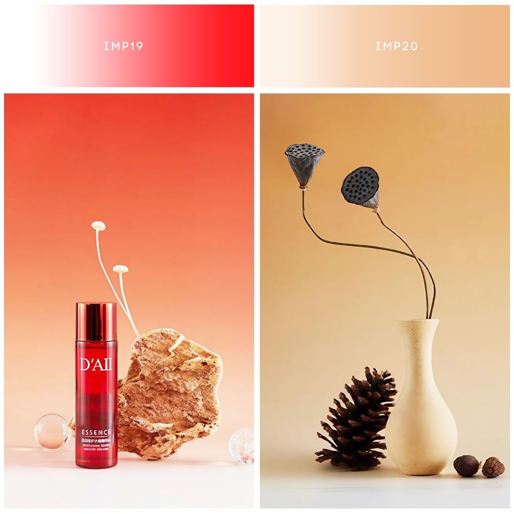 IMPODIO Paper Background Gradient ukuran 50x100cm - alas foto gulung