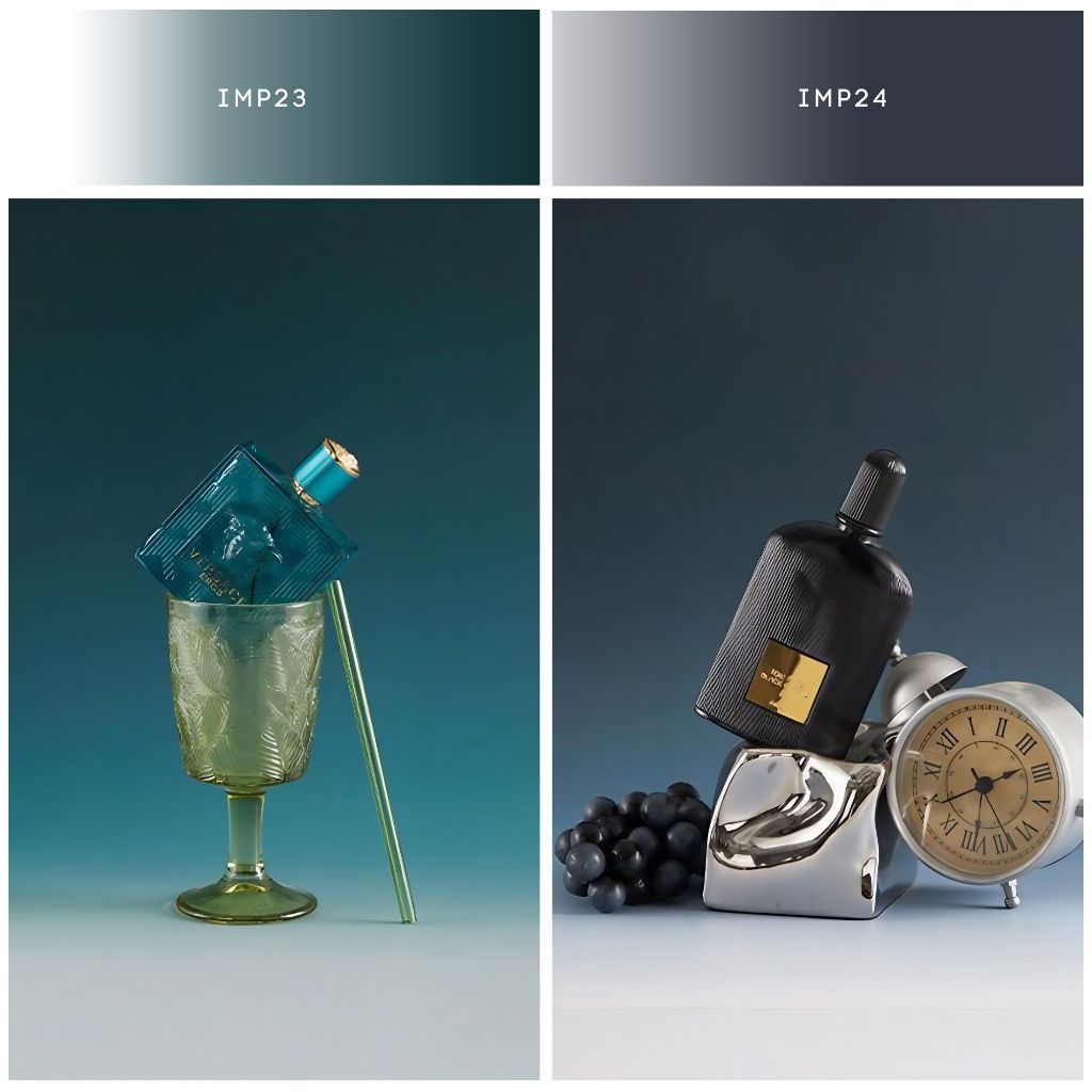 IMPODIO Paper Background Gradient ukuran 50x100cm - alas foto gulung