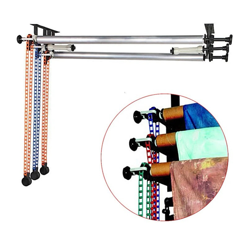 Kerekan background 6 roller manual backdrop photography untuk studio