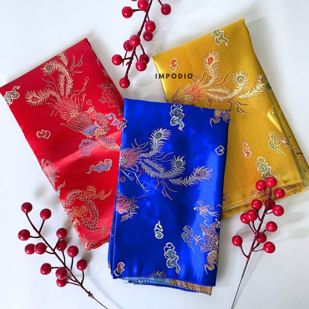 IMPODIO Napkin Chinese style imlek - props foto produk