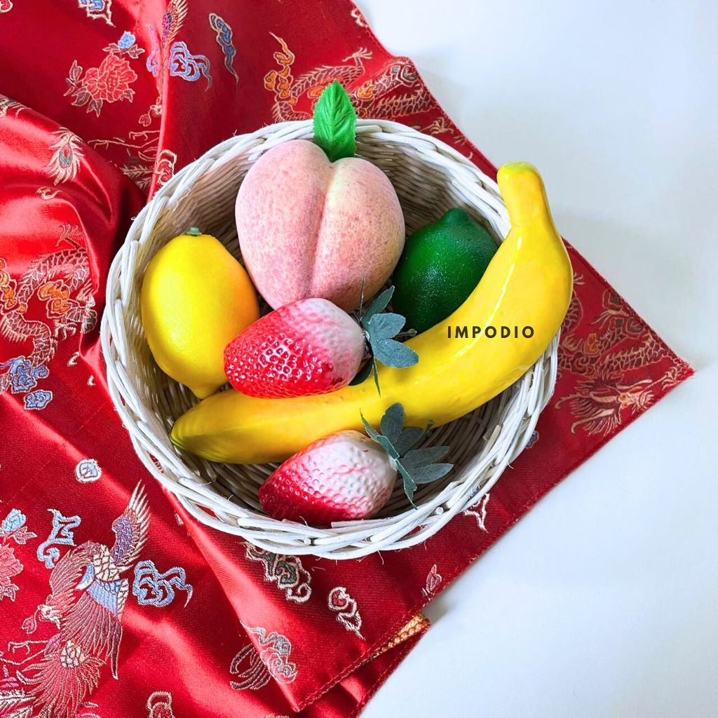 IMPODIO Napkin Chinese style imlek - props foto produk