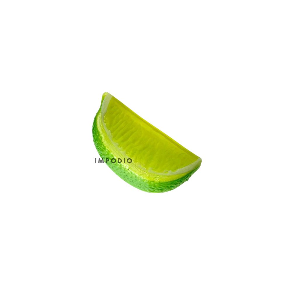 IMPODIO Lemon artficial slice / potongan buah lemon palsu Props foto produk