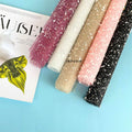 IMPODIO Kain Tille Snow Sprinkle Background Foto Produk