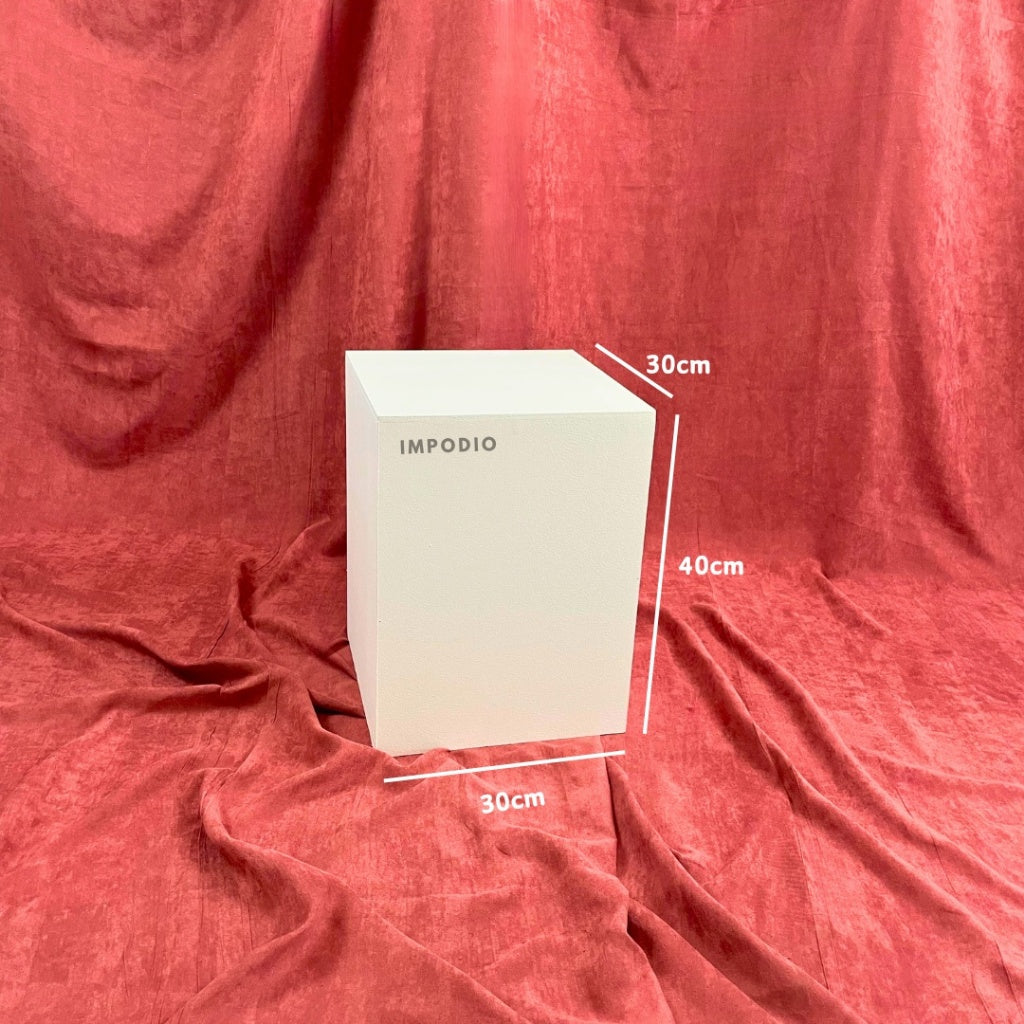 IMPODIO Podium Balok Kayu Extra Large - Props Foto Studio Display Produk