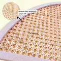 IMPODIO Window Panel Anyaman Rotan – Tray Rotan Dekorasi Props Foto - detail produk