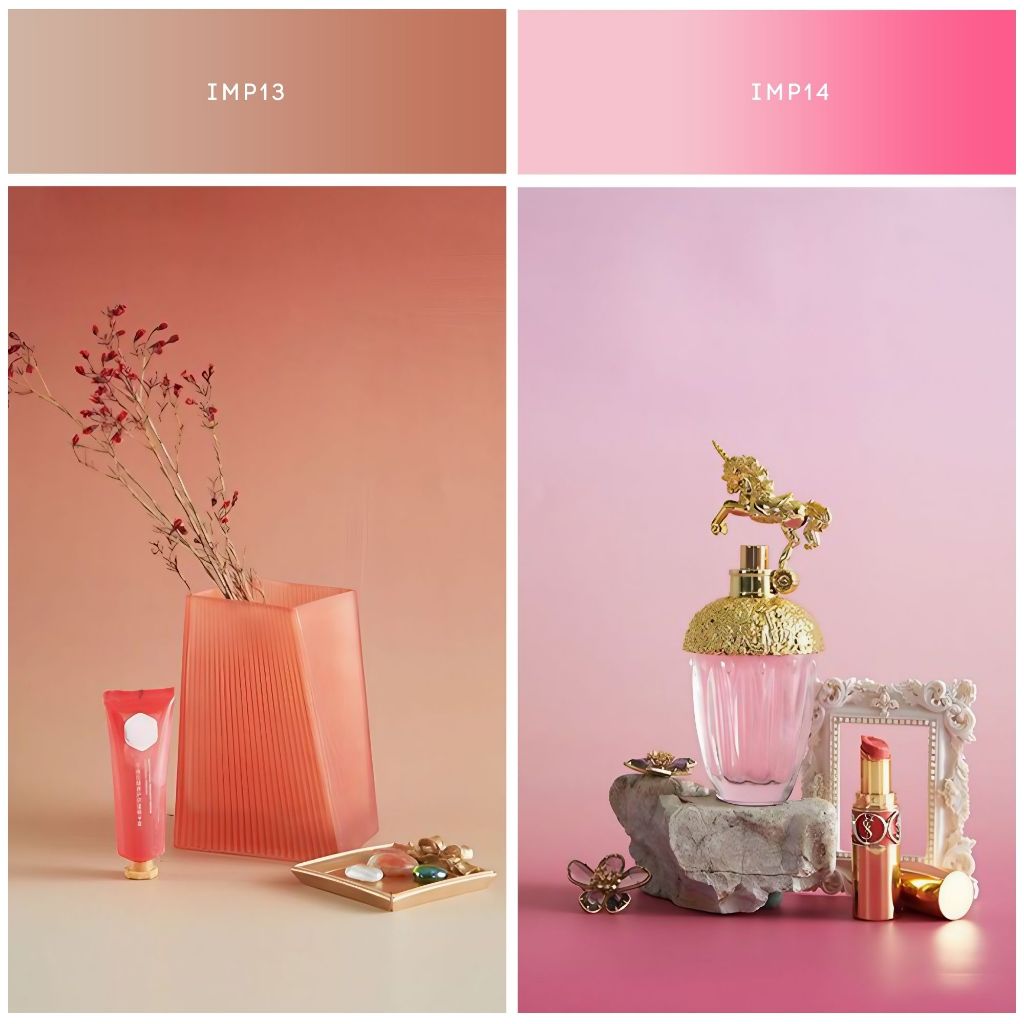 IMPODIO Paper Background Gradient ukuran 50x100cm - alas foto gulung