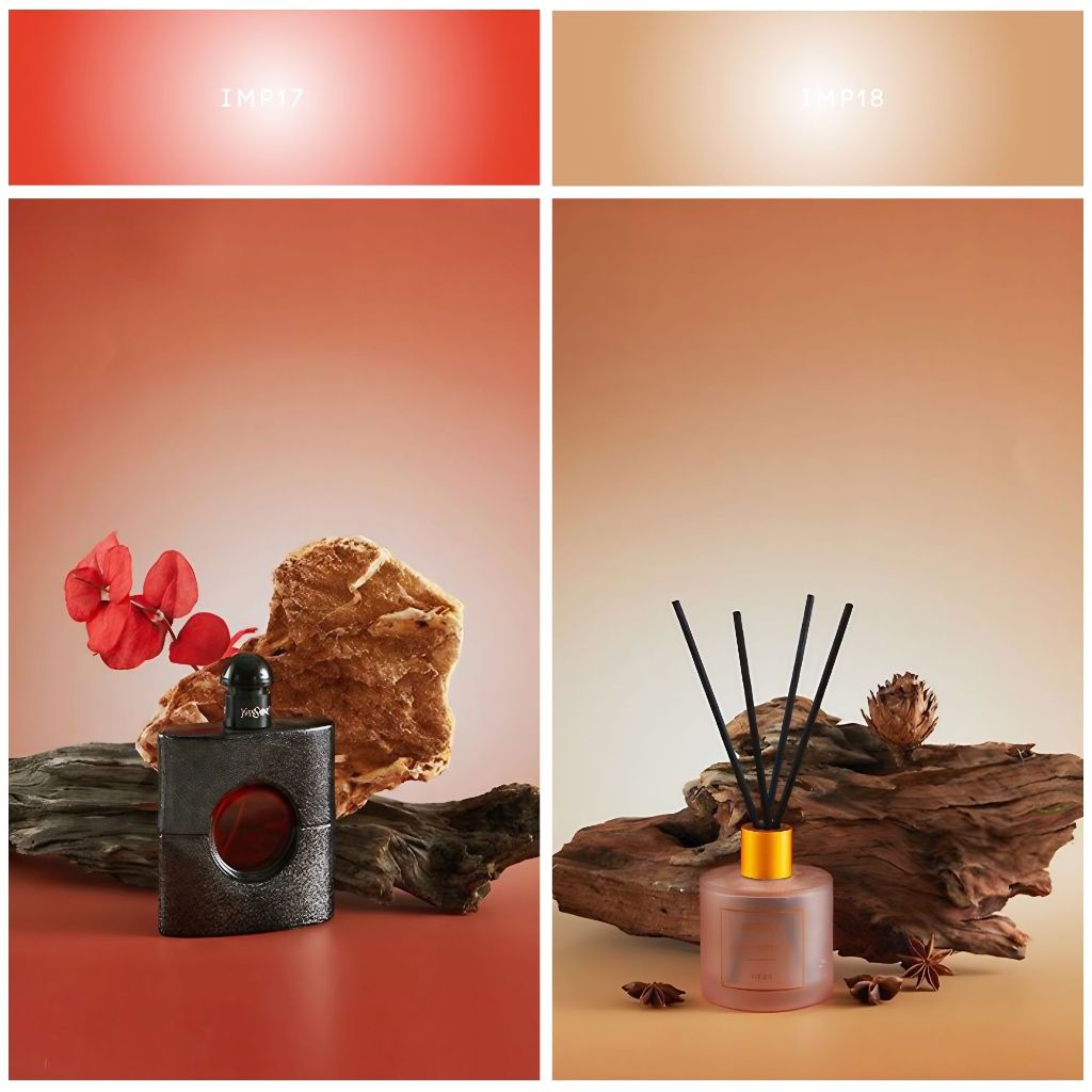 IMPODIO Paper Background Gradient ukuran 50x100cm - alas foto gulung