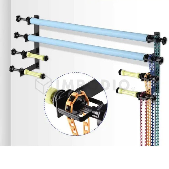 IMPODIO 4 Roller Hanging Expander Backdrop – Kerekan Rantai Background - dalam penggunaan
