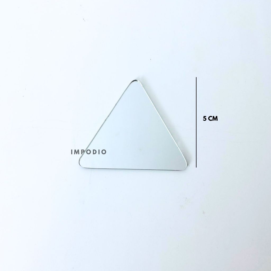 IMPODIO Cermin mini kecil hiasan craft 5 variant bentuk props photo