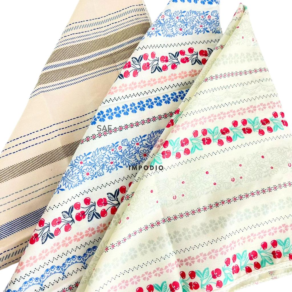IMPODIO Napkin Shabby Chic Kain Rayon - Serbet Alas Foto Produk