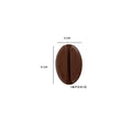IMPODIO Biji Kopi Jumbo Artificial - Coffee Beans Props Foto - close up