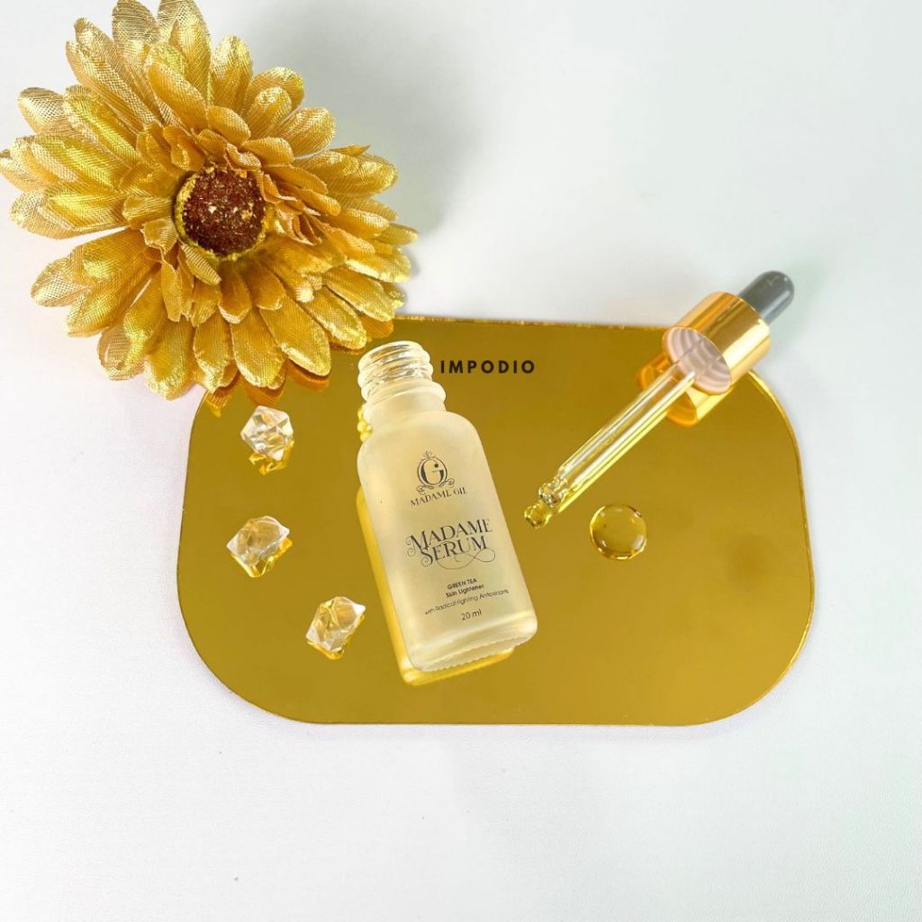 IMPODIO Set Acrylic 4 Shapes Mirror Props Foto Aksesoris  - Dekorasi Foto Produk