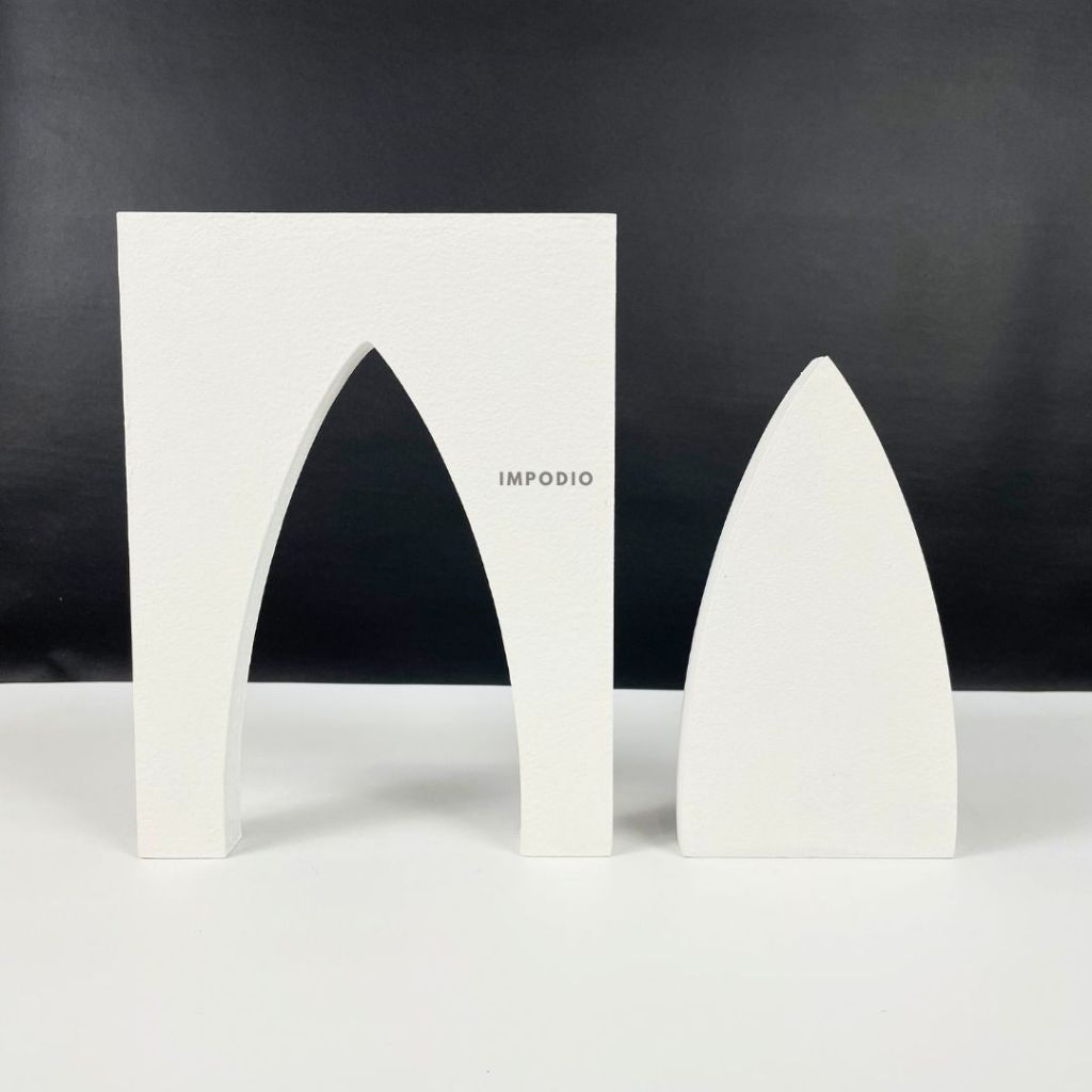 IMPODIO Window Geometry Kayu  Set- Props Foto Produk Aesthetic