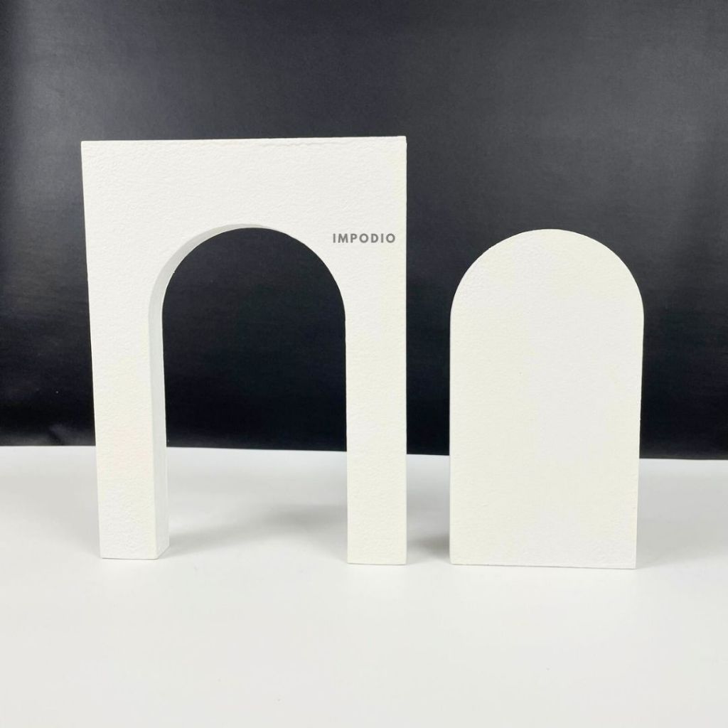 IMPODIO Window Geometry Kayu  Set- Props Foto Produk Aesthetic