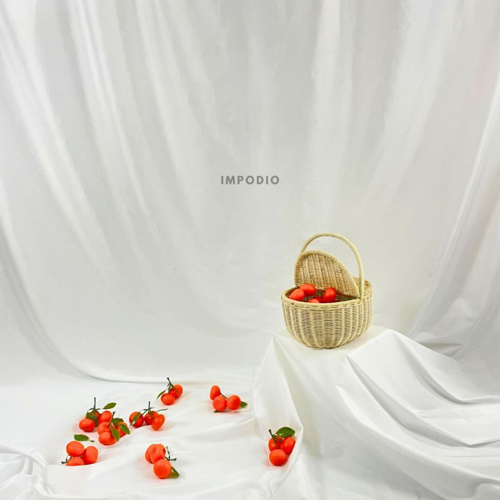 IMPODIO Kain Background polos foto studio Ukuran 2.4 x 2 meter - Backdrop Foto Studio