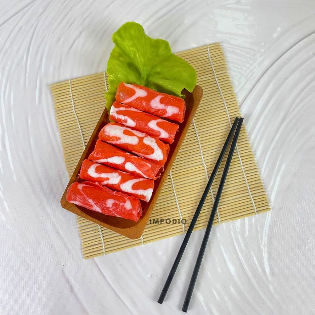 IMPODIO Daging Slice Palsu Artificial – Fake Meat Slice Properti Foto