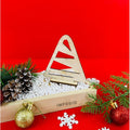IMPODIO Pohon Natal Kayu Mini – Wooden Christmas Tree Props Foto - foto 11