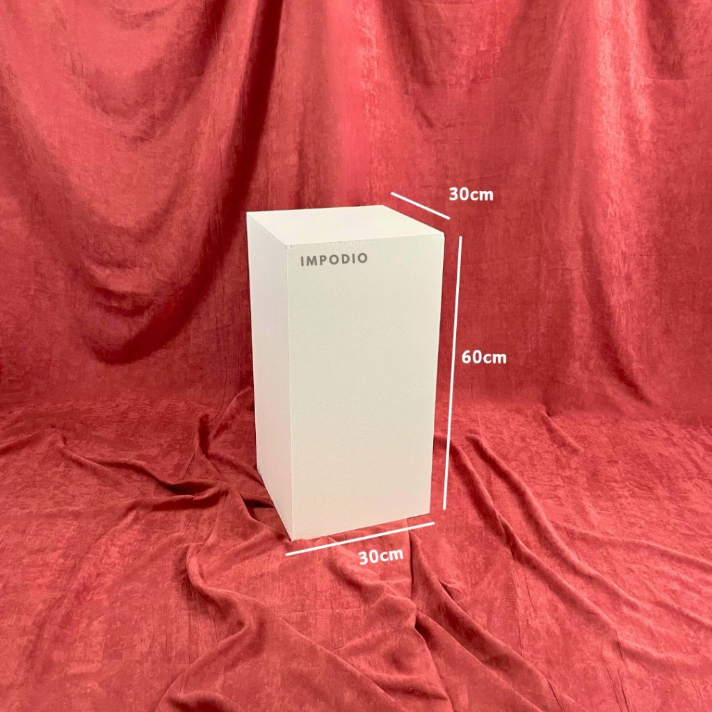 IMPODIO Podium Balok Kayu Extra Large - Props Foto Studio Display Produk