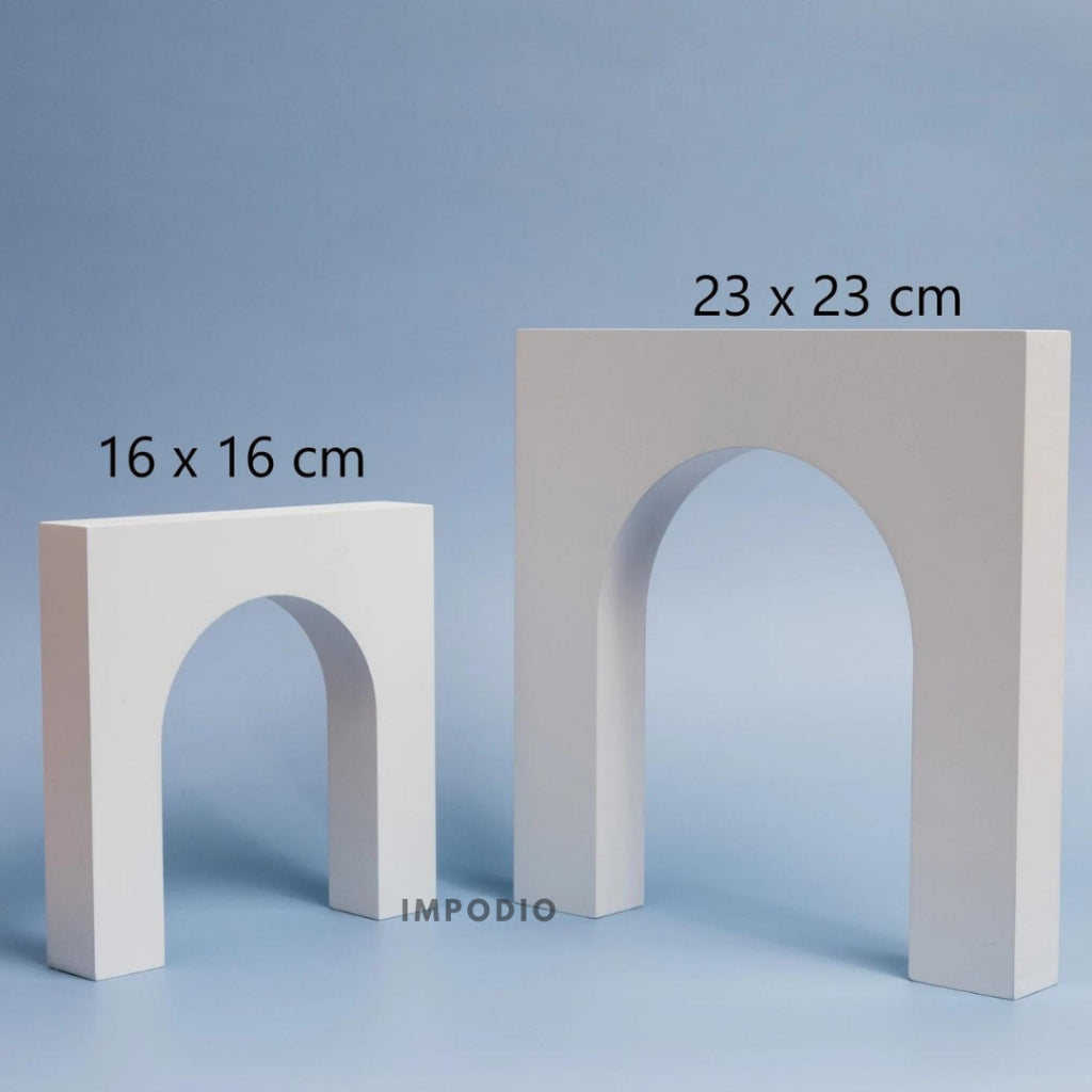 IMPODIO Window Geometry Kayu - Props Foto Produk Aesthetic - display photo