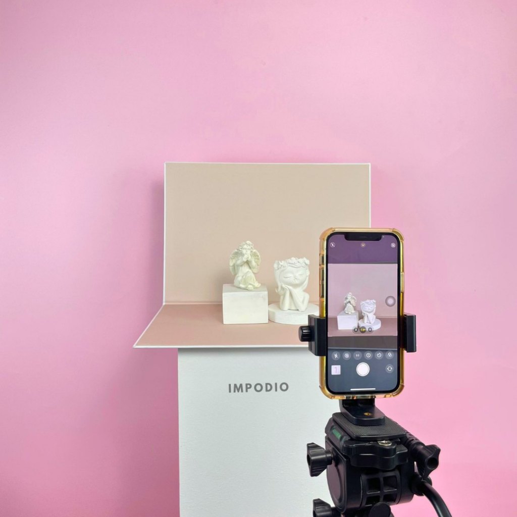 IMPODIO Alas foto lipat Warna Pastel / background backdrop photo waterproof