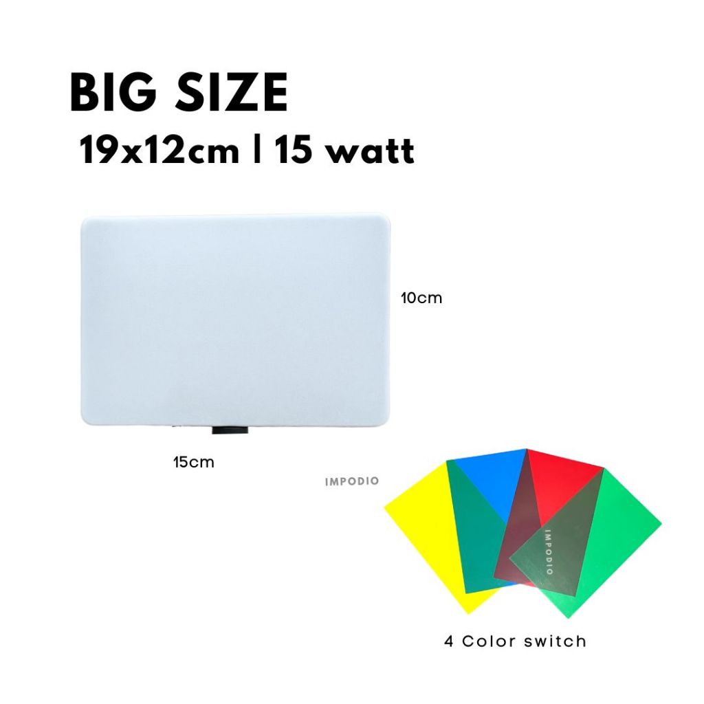 IMPODIO Led Ring Fill Light - Live tiktok photography produk