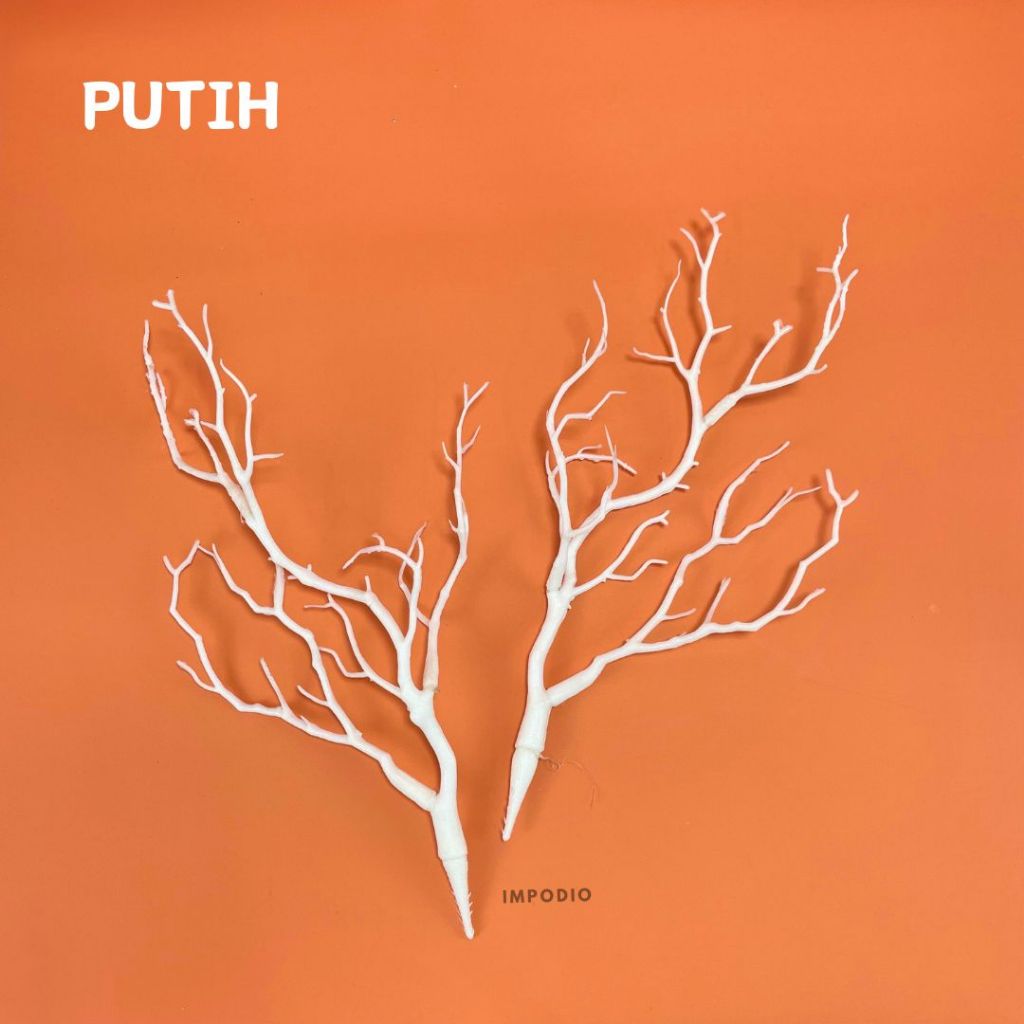 IMPODIO Ranting Pohon Artificial Palsu Plastik - Hiasan Mahar Hampers Dekorasi Foto Produk