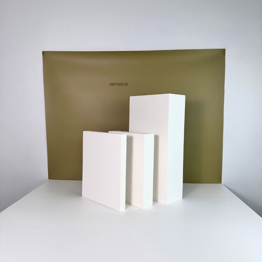 IMPODIO Balok Geometry Photo Props - podium leveling balok display -  Product Shooting Decoration