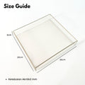 IMPODIO Water Tray Table 20x20 cm - dalam penggunaan