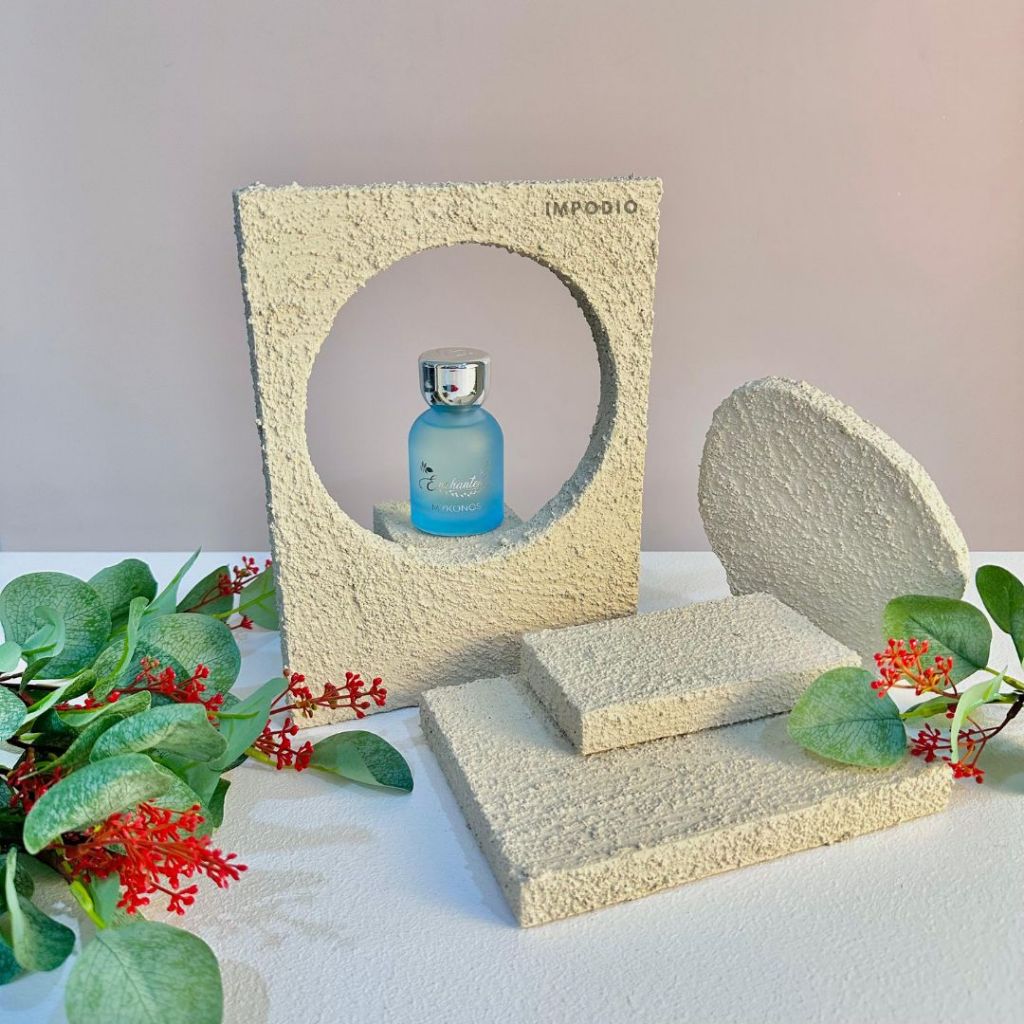 IMPODIO Set 6pcs texture Geometry Photo Props - podium leveling balok display -  Product Shooting Decoration Stand Backdrop Photography sets